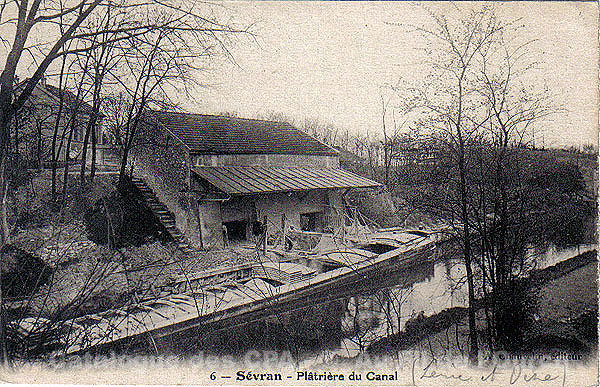 6 - Sévran - Plâtrière du Canal